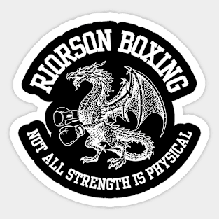 Riorson Boxing Sticker